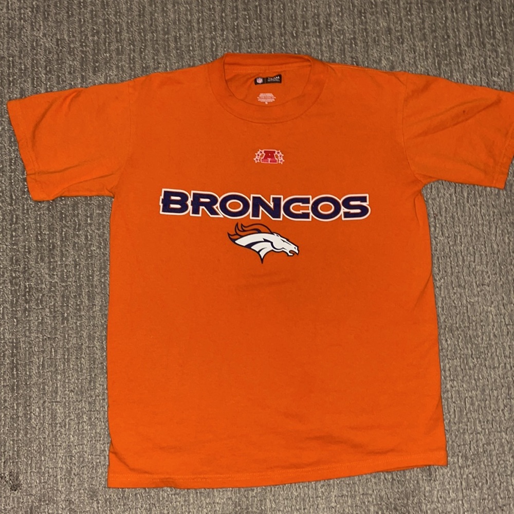 BRONCOS ORANGE T SHIRT